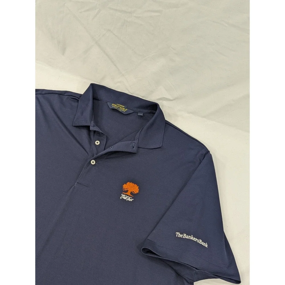 Polo Ralph Lauren Performance Men's XL Golf Polo XL‎ (Long) Oaktree National EUC
